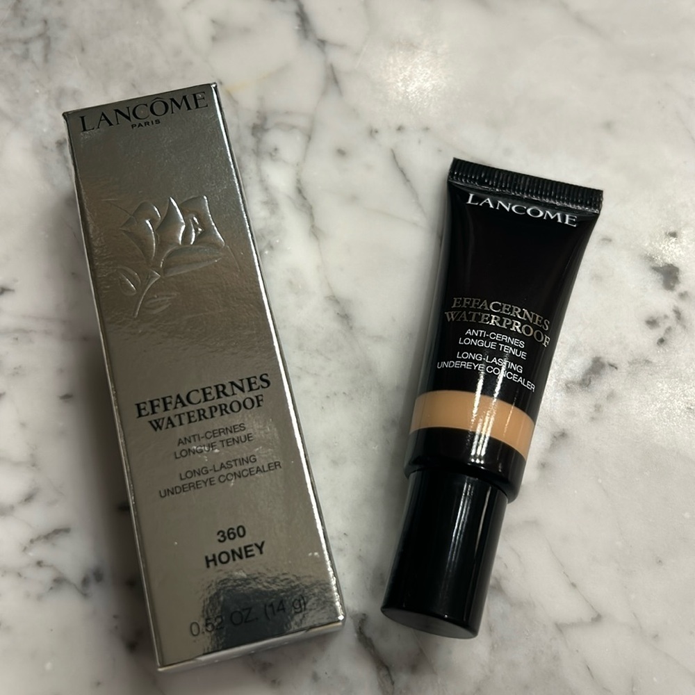 NIB Lancôme Effacernes Waterproof -  Undereye Concealer - #360 Honey